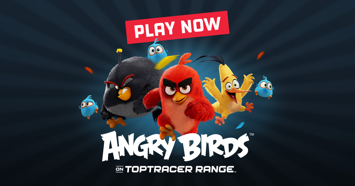 トップトレーサ―・レンジに新モード！ANGRYBIRDSが登場！！